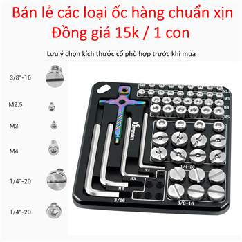 Bán lẻ ốc 1/4 3/9 m2 m2.5 m3 m4 m5 - tool vặn các loại