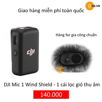 DJI Mic 1 - Wind Shield - 1 cái lọc gió giảm tạp âm khi thu