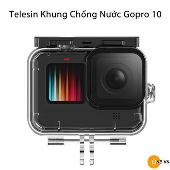 Gopro 10 - Khung chống nước Telesin chất lượng