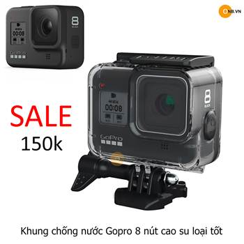 Gopro 8 Khung chống nước cao su loại tốt