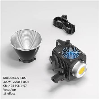 Molus B300 Z3 Led Studio 300w 2700-6500k new 2024