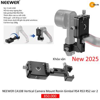 Neewer CA108 Vertical Camera Mount Quay Dọc Gimbal RS4 RS3 RS2 ver 2