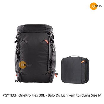 PGYTECH OnePro Flex 30L - Balo Du Lịch kèm túi đựng Size M