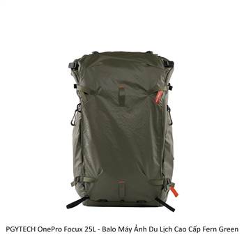 PGYTECH OnePro Focux 25L - Balo Máy Ảnh Du Lịch Cao Cấp Fern Green