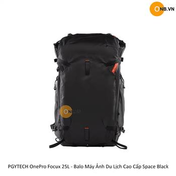 PGYTECH OnePro Focux 25L - Balo Máy Ảnh Du Lịch Cao Cấp Space Black