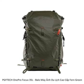 PGYTECH OnePro Focux 35L - Balo Máy Ảnh Du Lịch Cao Cấp Fern Green