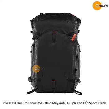 PGYTECH OnePro Focux 35L - Balo Máy Ảnh Du Lịch Cao Cấp Space Black