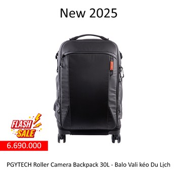 PGYTECH Roller Camera Backpack 30L - Balo Vali kéo Du Lịch