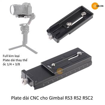 Plate CNC JLwin Arca Swiss cho Gimbal RS3 RS2 RSC2