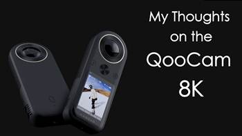 QooCam 8K ! camera bỏ túi đầu tiền thế giới quay 8K và 360 độ