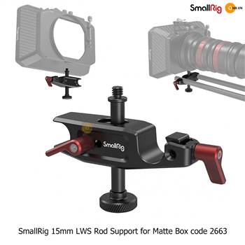 SmallRig 15mm LWS Rod Support for Matte Box code 2663