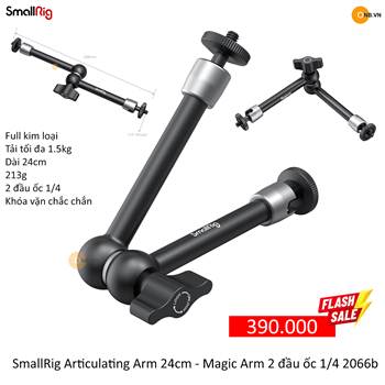 SmallRig Articulating Magic Arm 24cm 2066b đầu ốc 1/4