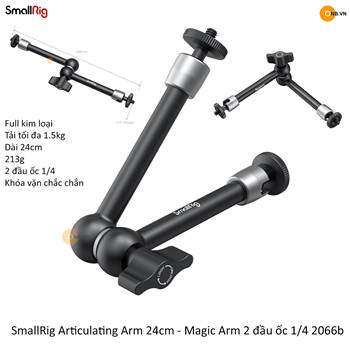 SmallRig Articulating Maigic Arm 24cm 2066b đầu ốc 1/4