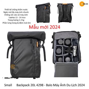 Smallrig Backpack 20L 4298 - Balo Máy Ảnh Du Lịch 2024