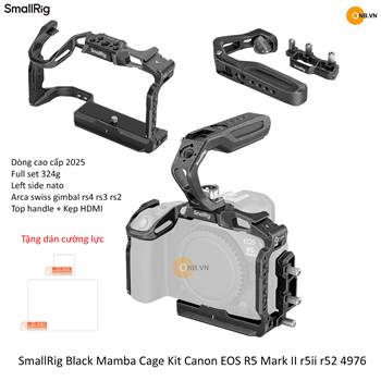 SmallRig Black Mamba Cage Kit Canon EOS R5 Mark II R52 r5ii 4976