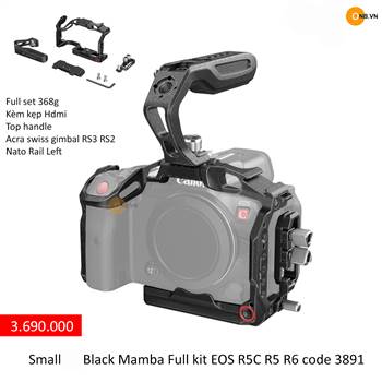 SmallRig Black Mamba Full Kit EOS R5C R5 R6 3891