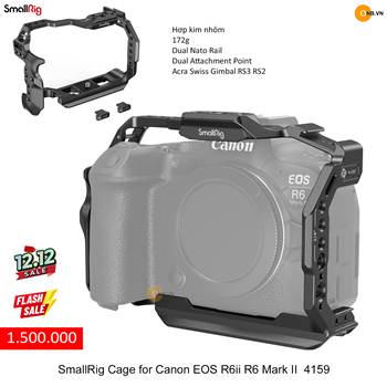 SmallRig Cage Canon EOS R6ii R6 Mark II 4159