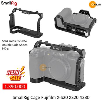 SmallRig Cage Khung bảo vệ Fujifilm X-S20 XS20 4230