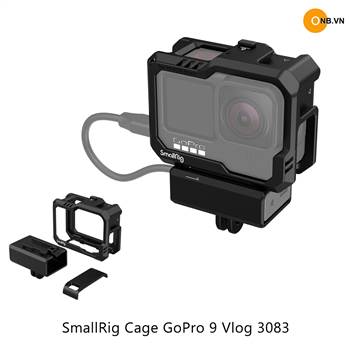 Review SmallRig Cage Gopro 10 Gopro 9 - 3083 - chuyên vlog