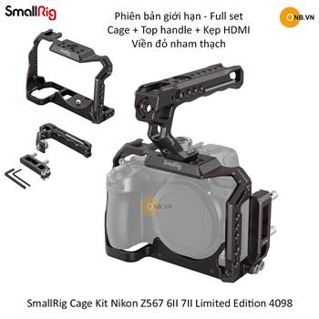 SmallRig Cage Kit Nikon z5 z6 z7 z6II z7II Limited Edition 4098