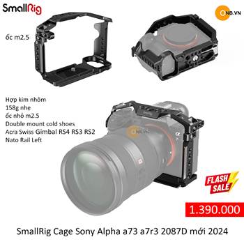 SmallRig Cage Sony Alpha a73 a7r3 2087d mới 2024