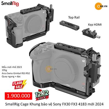 SmallRig Cage Sony Alpha FX30 FX3 4183 new 2024