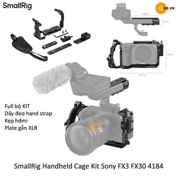 SmallRig Handheld Cage Kit for Sony FX3 FX30 4184