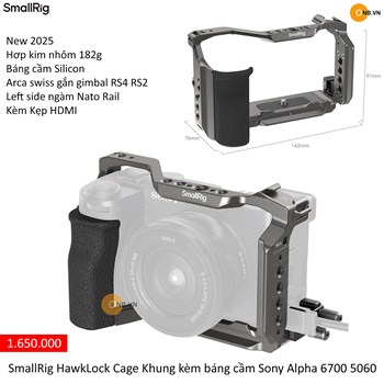 SmallRig HawkLock Cage Kit Sony Alpha 6700 5060