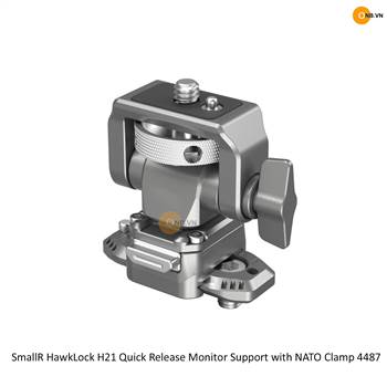 Small HawkLock H21 Quick Release Monitor Support with NATO Clamp 4487