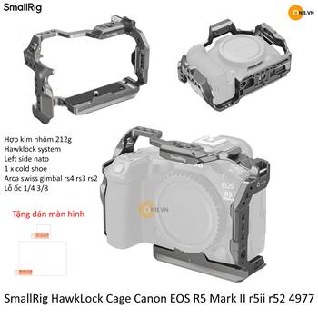 SmallRig HawkLock Cage Canon EOS R5 Mark II R52 r5ii 4977