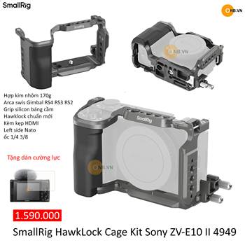 SmallRig HawkLock Cage Kit Sony ZV-E10 II 4949