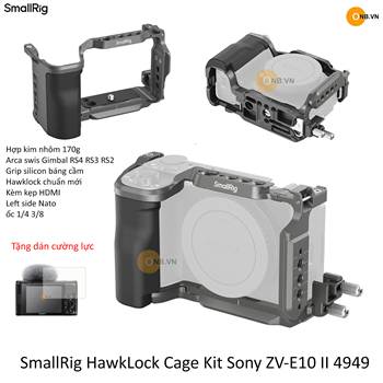 SmallRig HawkLock Cage Kit Sony ZV-E10 II 4949