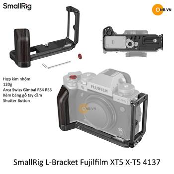 SmallRig L-Plate Fujifilm XT5 X-T5 4137