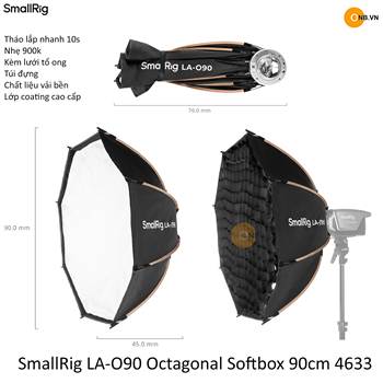 SmallRig LA-O90 Octagonal Softbox 90cm 4633