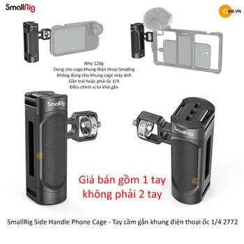 SmallRig Side Handle tay cầm gắn khung Smartphone 2772