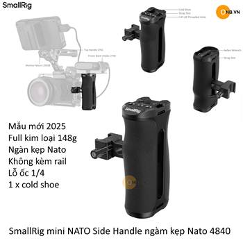 SmallRig mini NATO Side Handle ngàm Nato tháo mở nhanh 4840