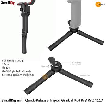 SmallRig mini Quick-Release Tripod Gimbal Rs4 Rs3 Rs2 4117