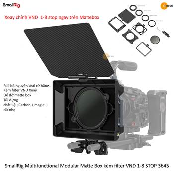 SmallRig Multifunctional Modular Matte Box VND Filter Full Kit 3645