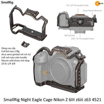 SmallRig Night Eagle Cage Nikon Z 6III z6iii z63 4521