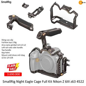 SmallRig Night Eagle Cage Kit Nikon Z 6III z6iii z63 4522