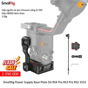 SmallRig Power Supply Base Plate DJI RS4 RS3 RS2 code 3252