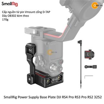 SmallRig Power Supply Base Plate DJI RS4 Pro RS3 Pro RS2 3252