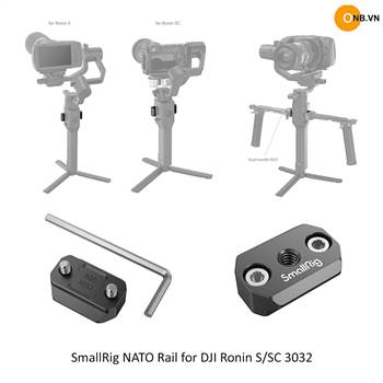 Smallrig Rail Ronin S và SC dùng chung phụ kiện RS2 và RSC2