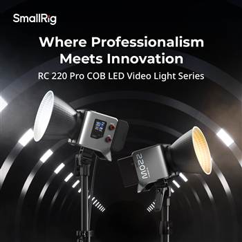 Smallrig RC 220 Pro COB LED - 220w 2700-6500k mẫu mới 2025