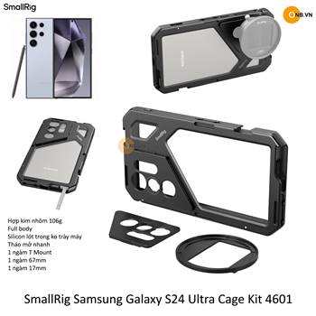 Smallrig Samsung Galaxy S24 Ultra Cage Kit 4601
