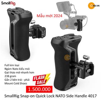 SmallRig Side Handle ngàm NATO kẹp tháo mở nhanh 4017