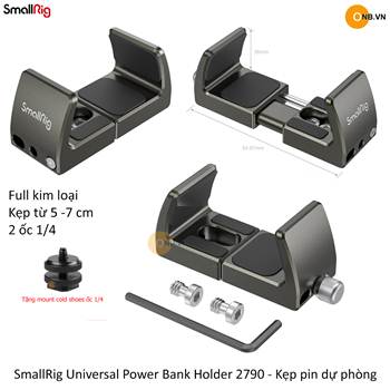 SmallRig Universal Power Bank Holder 2790 - Kẹp pin dự phòng