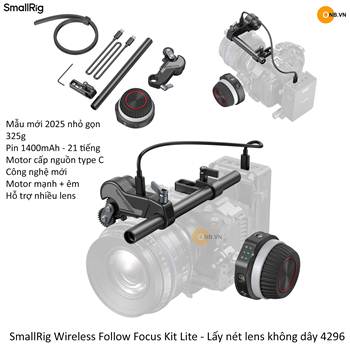 SmallRig Wireless Follow Focus Kit Lite - Lấy nét lens không dây 4296