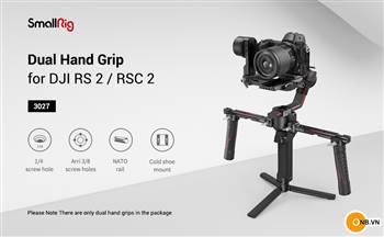 Tay cầm đôi, tay cầm đơn Smallrig cho Gimbal Ronin RS2 - RSC2