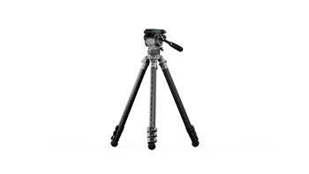 Tilta CT08 75mm Cine Fluid Head Carbon Fiber Tripod Legs 8kg - Snow Camo